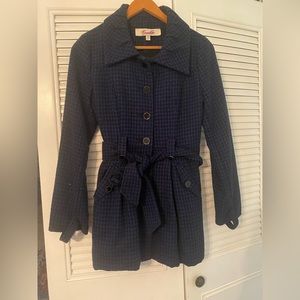 Short pea coat jacket
